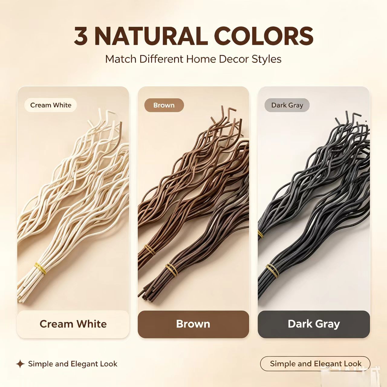 20Pcs Long Wavy Rattan Reed Di - Home Fragrance M&S Disinfectant Hack review and price