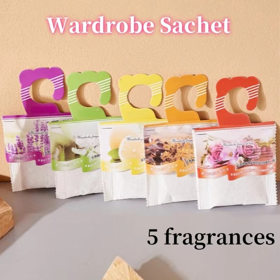 5pcs Wardrobe Fragrance Sachet - Home Fragrance M&S Disinfectant Hack review and price