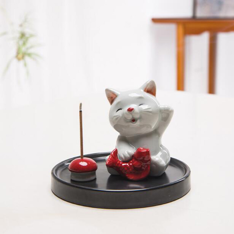 Creative Cute Cat Aroma Burner - In Home Fragrance Products review and price